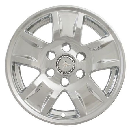 COAST2COAST 17", 5 Spoke, Chrome Plated, Plastic, Set Of 4, Not Compatible With Steel Wheels IWCIMP390XN